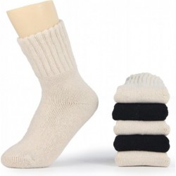 BomKinta Stiefelsocken für Damen, Winter, solide, dicke, warme Socken, gemütliche Crew-Socken, Weihnachtsgeschenk