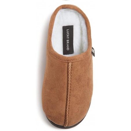 Lucky Brand Jungen-Clogs aus Memory-Schaumstoff mit Sherpa-Futter, flauschige, rutschfeste Hausschuhe für drinnen und draußen, Clogs fürs Kinderzimmer