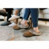 isotoner Damen-Slipper Mallory Hoodback aus Microsuede, mit Memory Foam und Innen-/Außensohle