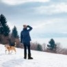 Winterstiefel für Damen, klassische, wasserdichte Schneestiefel, warm, mittelhoher Pelzstiefel