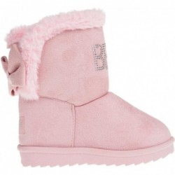 bebe Winterstiefel für Mädchen, gemütliche Stiefeletten für Kinder – flauschige Stiefel für Kinder, warme Stiefel für Mädchen, Winterschuhe für Kinder (Kleinkinder/kleine Kinder/große Kinder)