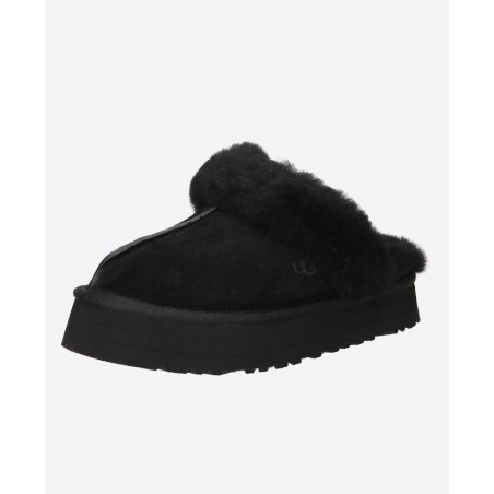 UGG Hausschuh 'Disquette' in Schwarz