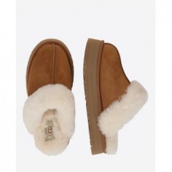 UGG Hausschuh 'Disquette' in Hellbraun