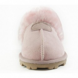 CLPP'LI Damen Slipper aus Kunstfell, warme Winter-Pantoletten, flauschige Wildleder-Hausschuhe, bequeme Hausschuhe