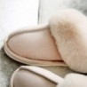 Damen Hausschuhe aus weichem Plüsch, warme Winter-Hausschuhe, Slipper aus Memory Foam, flauschige Fellpantoffeln