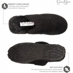 Jessica Simpson Damen-Clogs aus weichem Strick und Memory Foam mit Innen-/Außensohle