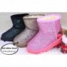 Glitzernde Schneestiefel für Kleinkinder/kleine Mädchen, warm, für den Winter, mit Pailletten, bequem, süß, strapazierfähig, für den Außenbereich, funkelnde Prinzessinnen-Stiefeletten