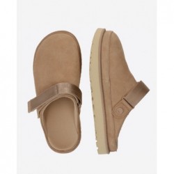 UGG Clogs 'Goldenstar' in Dunkelbeige