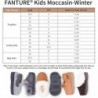 Hausschuhe für Kleinkinder und Kinder mit Memory Foam, flauschig und warm, gemütlich, bequem, Fleece, Clog Slip