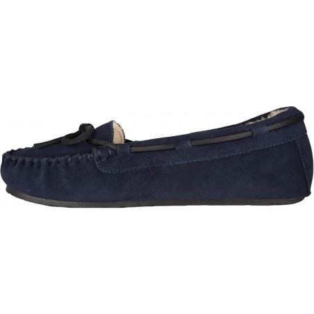 Clarks Damen Mokassin-Slipper aus Wildleder