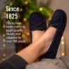 Clarks Damen Mokassin-Slipper aus Wildleder