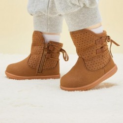 BMCiTYBM Baby-Schneestiefel für Jungen und Mädchen, warme Winterschuhe, leichte Outdoor-Schuhe für Säuglinge und Kleinkinder, 6 9 12 18 24 Monate