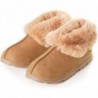 EuropeanSoftest Damen Winter-Slipper aus Mikro-Wildleder mit Fleece-Futter, kuscheliger 80-D Memory Foam mit hoher Dichte, atmungsaktive Hausschuhe mit rutschfester Sohle für drinnen und draußen