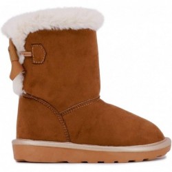 London Fog Mädchen Kleinkind Derby Street Fashion Boot Pelz gefüttert warme Winterstiefel