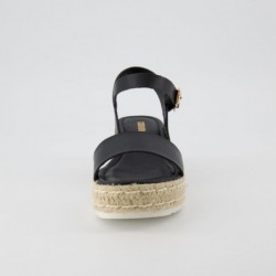 CUSHIONAIRE Damen Melissa Espadrille Plateau-Keilsandale