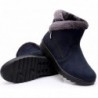 DADAWEN Damen-Winterstiefel, warm, mit Fell gefüttert, mit seitlichem Reißverschluss, Stiefeletten, Outdoor-Booties, bequeme Stiefel für Damen