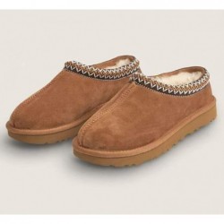 Damen Slipper Mini-Stiefel für Frauen Tasman Hausschuhe Wildleder Leder Indoor/Outdoor Bequeme kurze Stiefelette