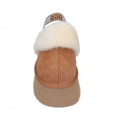 UGG Mules und Clogs,Plateau-Hausschuhe Kamel