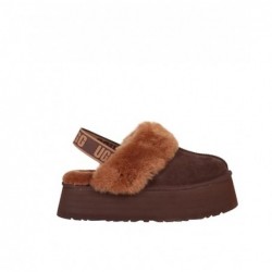 UGG Mules und Clogs,Plateau-Hausschuhe Mittelbraun