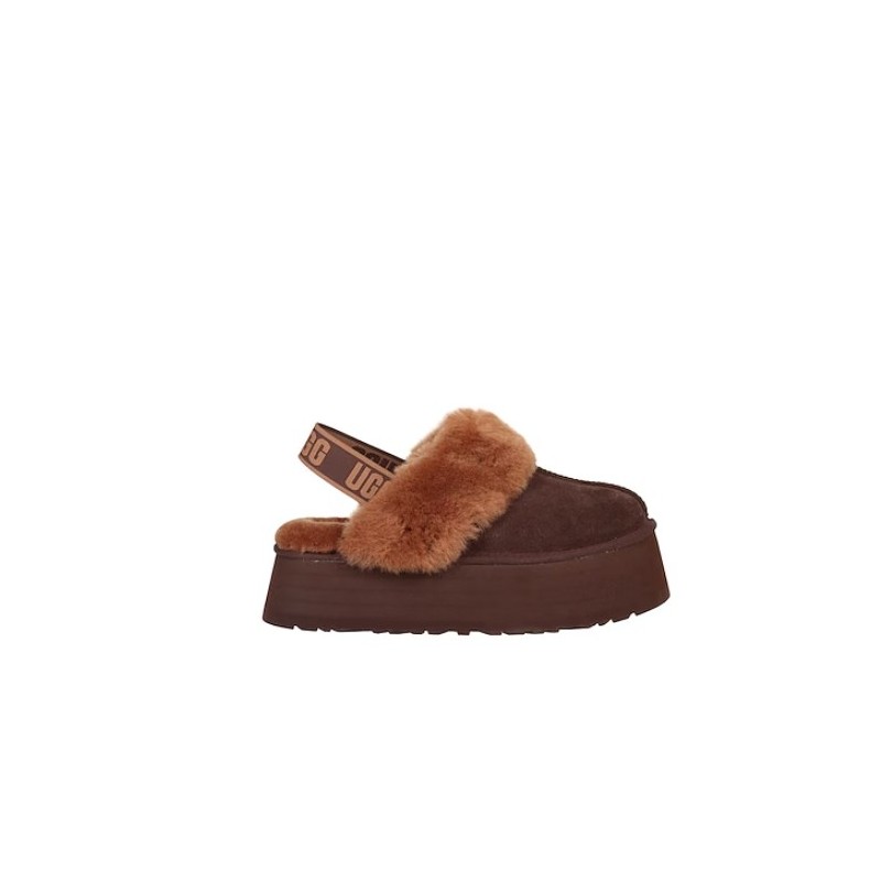 UGG Mules und Clogs,Plateau-Hausschuhe Mittelbraun