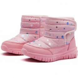 HOBIBEAR Schneestiefel für Jungen und Mädchen, wasserdicht, rutschfest, für den Außenbereich, Winterschuhe (Kleinkinder/kleine Kinder/große Kinder)