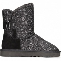 Style & Co. Damen Teenyy F Glitzer Winter- & Schneestiefel Schwarz