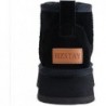 HZSTAY Damen Stiefeletten aus Kuhwildleder mit Plateausohle