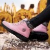 BomKinta Damen-Schneestiefel halten warm, rutschfest, weiche Sohle, warmes Fellfutter, Winter-Stiefeletten