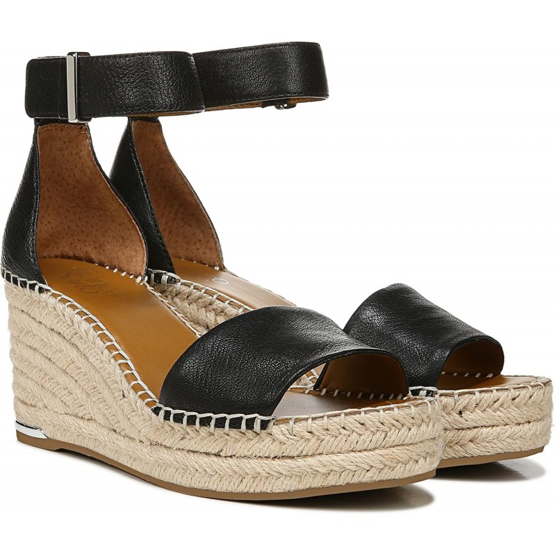 Franco Sarto Damen Clemens Espadrille-Keilsandalette