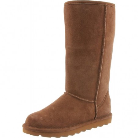 BEARPAW Damen Elle Tall Wide Mehrere Farben | Damenstiefel Klassisches Wildleder | Damen-Schlupfstiefel | Bequemer Winterstiefel