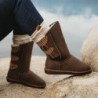 BEARPAW Damen Boshie mehrere Farben | Damenstiefel klassisches Wildleder | Damen-Schlupfstiefel | Bequemer Winterstiefel