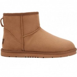 CLPP'LI Damen Klassische Mini-Winterstiefel