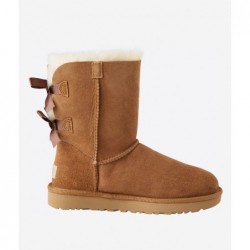 UGG Snowboots 'Bailey Bow II' in Cognac