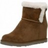 CUSHIONAIRE Damen Kenzie Stiefelette mit verstecktem Keilabsatz + Memory Foam