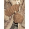 UGG beige Gloves with logo patch