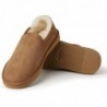 Fireside by Dearfoams Herren-Slipper Hobart aus Shearling mit geschlossener Rückseite