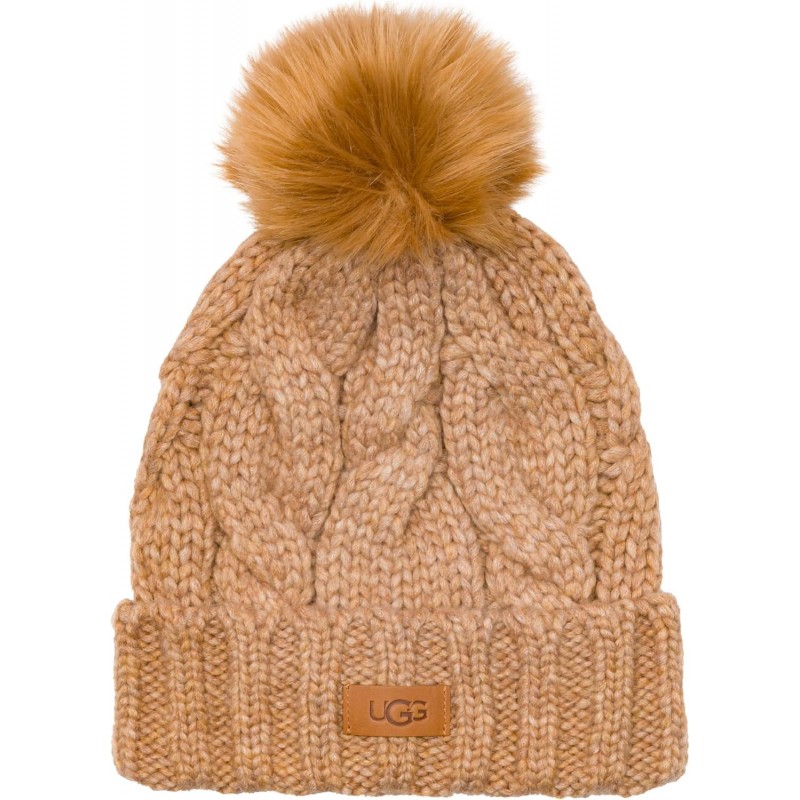 UGG Damen Cable Beanie mit Bommel