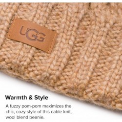 UGG Damen Cable Beanie mit Bommel