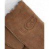 UGG sheepskin embroider chestnut mittens