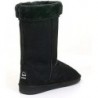 Alpine Swiss Damen Winterstiefel, 29,2 cm hoch, wadenlang, Kunstlammfell, Aussie Classic