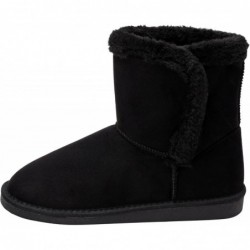 Alpine Swiss Mindy Damen Klassische kurze Winterstiefel mit Sherpa-Futter, warme, bequeme Schuhe