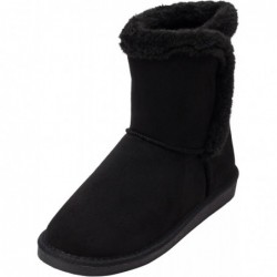 Alpine Swiss Mindy Damen Klassische kurze Winterstiefel mit Sherpa-Futter, warme, bequeme Schuhe