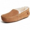 Fireside by Dearfoams Herren-Mokassin-Slipper Melbourne aus Lammfell mit breiten Breiten