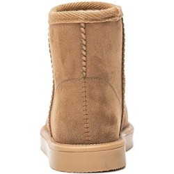 DKSUKO Damen Klassische wasserdichte Schneestiefel Winterstiefel