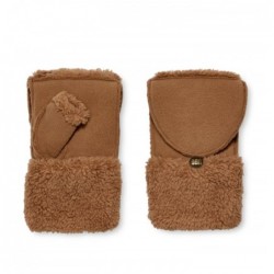 UGG Handschuhe  Fleece Flip Braun