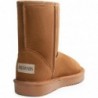 DREAM PAIRS Damen Shorty-New Mid Calf Winter-Schneestiefel