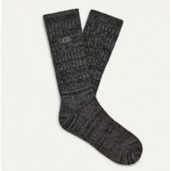 Herren Trey Rippstricksocken Schwarz