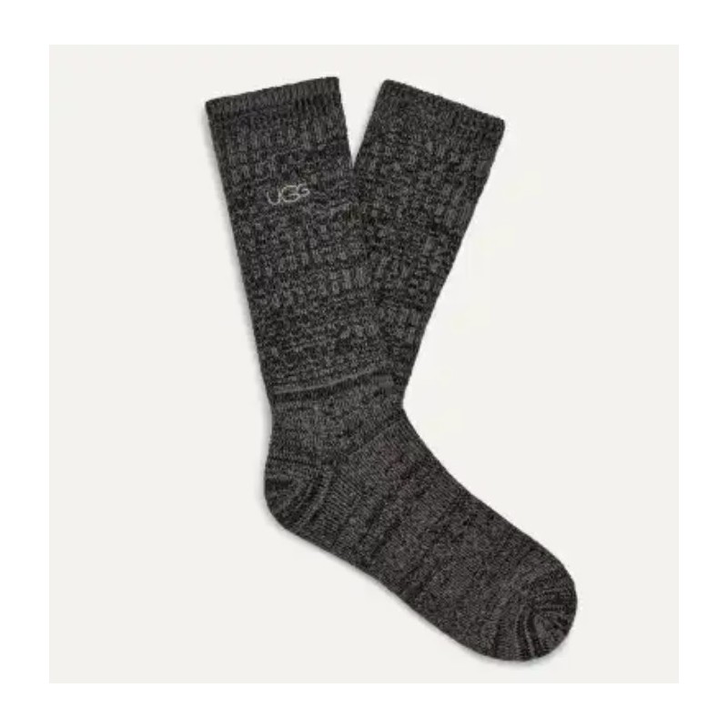 Herren Trey Rippstricksocken Schwarz