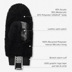 UGG Sherpa Mitten W Logo Tape für Damen