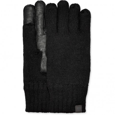 UGG Herren-Strick-Touchscreen-Handschuhe mit Microfur-Futter